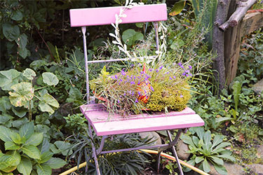 Wer sagt denn, dass Stühle immer nur zum Sitzen da sind?